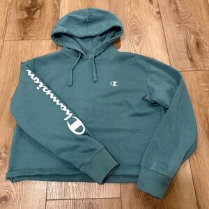 Champion Women's Green Hoodie